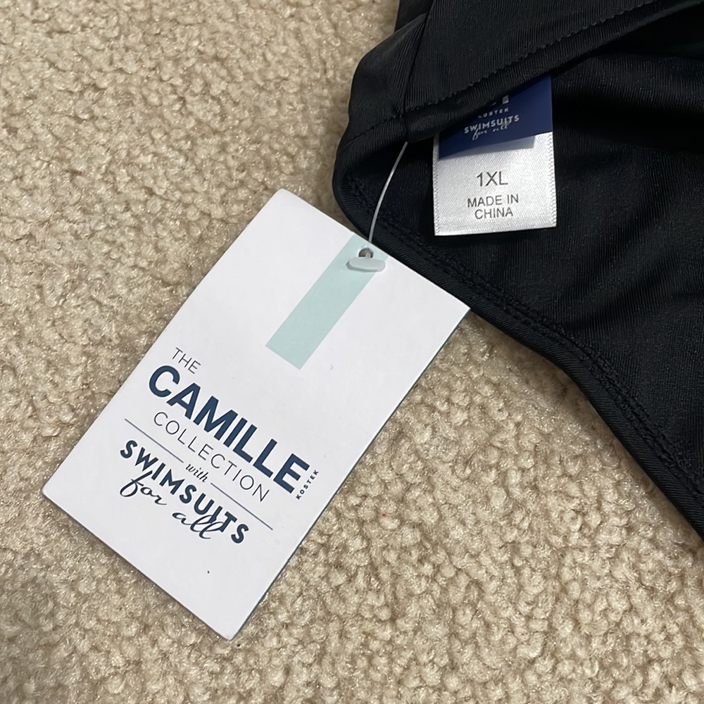 NWT Swimsuits for all by Camille Kostek one piece bathing suit - Picture 6 of 6